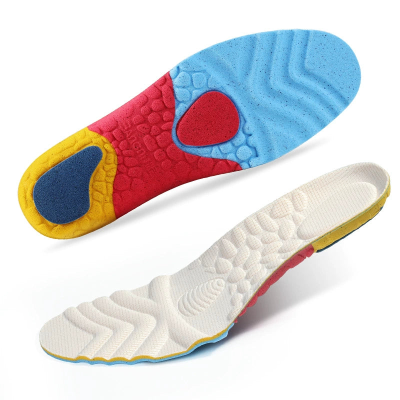 Pro Running Insoles – Shock Absorption & Breathable Comfort